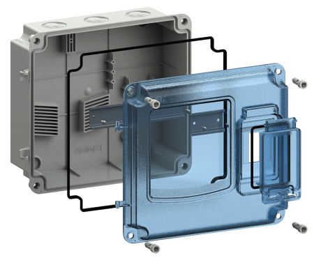 KREPTA 5 Корпус пластиковый ЩУРн-П 1/3 IP66 PC IEK