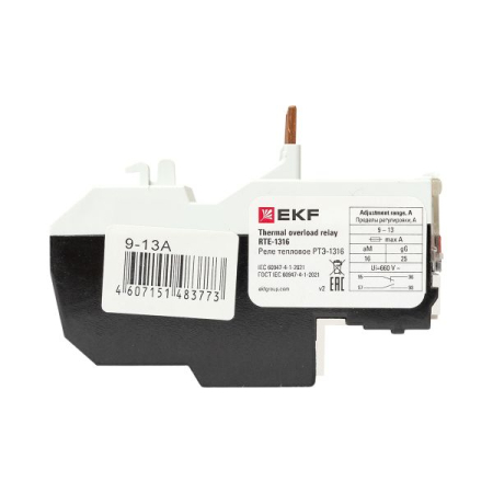 Реле тепловое РТЭ-1316   9-13А EKF PROxima