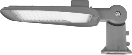 Уличный светодиодный светильник WOLTA STL-40W/05 40Вт 5700К IP65 4000лм с поворотным кронштейном серый 490х180х88 1/1