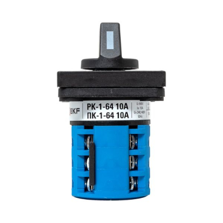 Переключатель кулачковый ПК-1-64 10А для вольтметра EKF PROxima