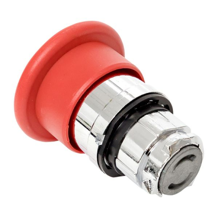 Исполнительный механизм кнопки XB4 "Грибок" красный с фиксацией без подсветки EKF PROxima