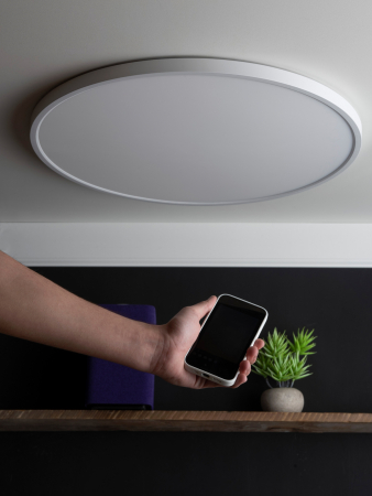 Умный потолочный светильник 600 мм 45W EKF Connect