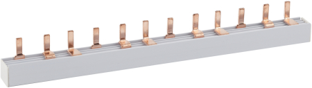 Аксессуары для клемм  ЭРА NO-222-09  Шина соединительная типа PIN для 4-ф нагр. 63А 54 мод. (10/20/4