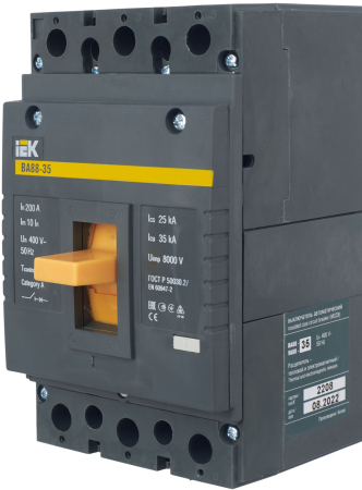 Авт. выкл. ВА88-35 3Р 200А 35кА IEK