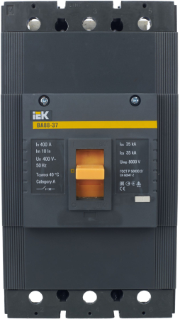 Авт. выкл. ВА88-37 3Р 400А 35кА IEK