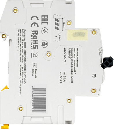 ARMAT Авт. выкл. M06N 1P C 6А IEK