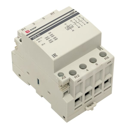 Контактор модульный КМ 63А 2NО+2NC (3 мод.) EKF PROxima