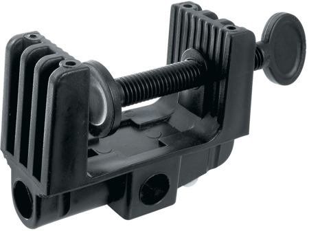 Светильник под лампу Feron DE1430 60W, 230V, патрон E27 на струбцине, белый