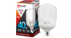 Лампа светодиодная LED-HP-PRO 40Вт 230В Е27 с адаптером E40 4000К 3600Лм IN HOME