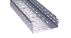 Лоток перфорированный 150х100 L 3000, цинк-ламельный Лоток перфорированный 150х100 L 3000, цинк-ламельный