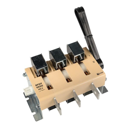 Выключатель-разъединитель ВР32У-37А31220 400А 1 направ. с д/г камерами несъемная левая/правая рукоятка MAXima EKF PROxima