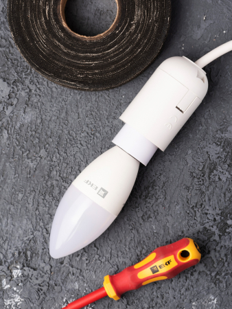 Переходник E27-E14 бел. EKF PROxima