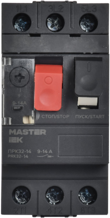 Пускатель ПРК32-14 In=14A Ir=9-14A Ue 660В IEK