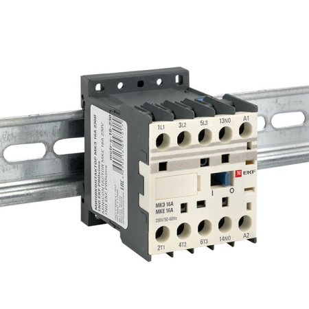 Миниконтактор МКЭ 16А 230В 1NO EKF PROxima