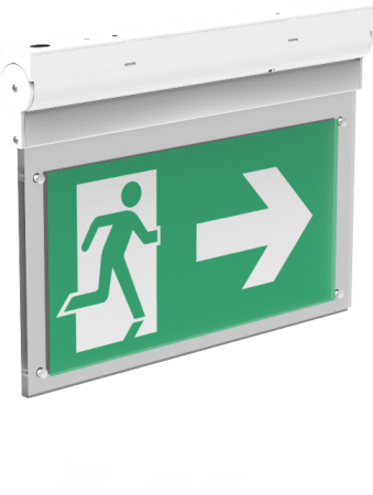 Световой указатель "ВАРТОН" Flip серии Advanced 3W IP40 3ч