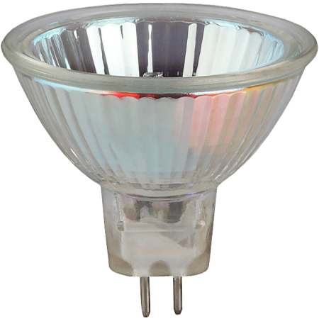 Лампа галогенная GU5.3-MR16-50W-12V-CL  ЭРА (галоген, софит, 50Вт, нейтр, GU5.3)