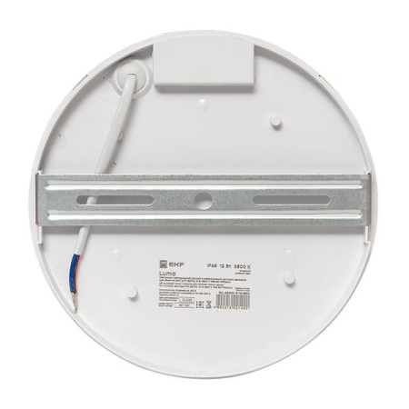 Светильник светодиодный ЖКХ круг ДПО-2200 с инфракрасным датчиком движения 12Вт 6500K IP65 EKF PROxima