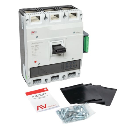 Автоматический выключатель AV POWER-4/3 1000А 50kA ETU2.2