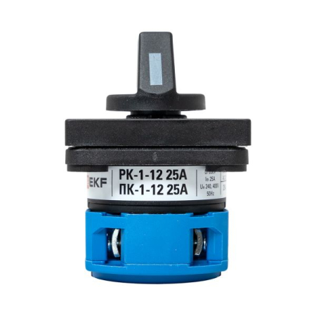 Переключатель кулачковый ПК-1-12 25А 2P "0-1" EKF PROxima