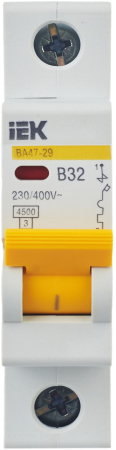 Авт. выкл. ВА47-29 1Р 32А 4,5кА х-ка В IEK