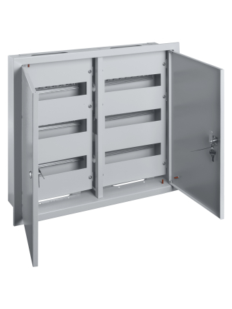 Корпус металлический ЩРВ-72 (550х610х120) 2-х дверный TDM