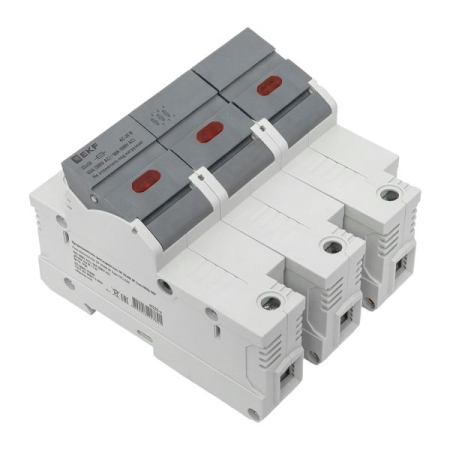 Предохранитель-разъединитель DF 22х58 3Р (тип ПВЦ)  EKF