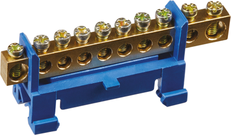 Шина нулевая Navigator 71 182 NBB-M69-10P/B