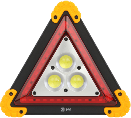 Фонарь автомобильный ЭРА  AA-801 аккумуляторный, светодиодный, аварийный знак [15 Вт, COB+LED, power bank]