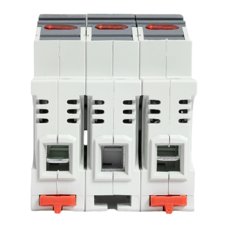 Предохранитель-разъединитель DF 10х38 3Р (тип ПВЦ)  EKF