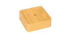 Коробка разветвительная KMP-030-030 (75х75х26) светлое дерево EKF PROxima