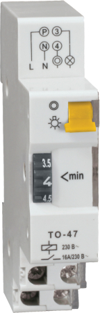 Таймер ТО47 освещения 16А 230В на DIN-рейку IEK