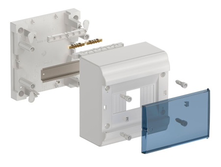Бокс ЩРН-П-6 модулей навесн.пластик IP41 PRIME