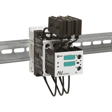 Контактор для конденсатора КМЭК 15 кВАр 230В 1NО+1NC EKF AVERES