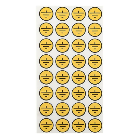 Наклейка "Земля" (d30мм.) EKF PROxima