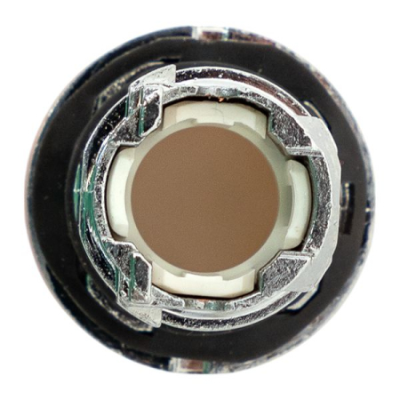 Исполнительный механизм кнопки XB4 желтый плоский возвратный без фиксации, с подсветкой IP65 EKF