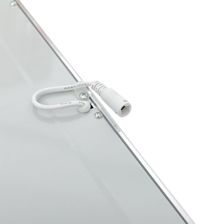 Панель светодиодная тонкая ДВО-4007-L 36Вт 4000К IP40 серебро без драйвера 595х595 EKF