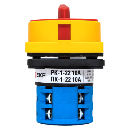 Переключатель кулачковый ПК-1-22 10А 2P "1-0-2" с блокировкой IP65 EKF PROxima