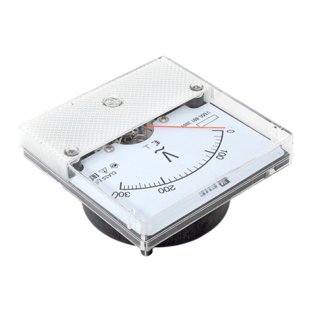 Вольтметр VMA-801 аналоговый на панель (80х80) круглый вырез 300В прямое подкл. EKF PROxima