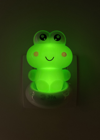 ЭРА ночник NN-608-SW-GR зеленый