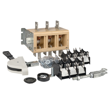 ВР32У-39A71240-R 630А, 2 направ. с д/г камерами, с передней смещённой рукояткой EKF MAXima