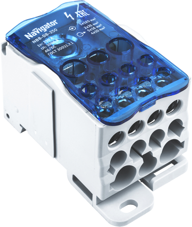 Блок распределительный  Navigator 61 081 NBB-DB-250 (1 шт/упак)