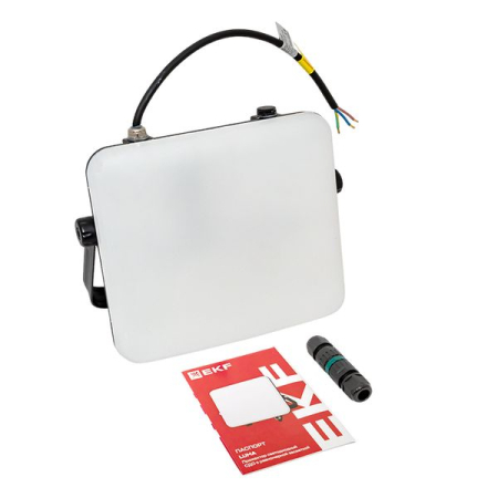 Прожектор светодиодный СДО-4005 100Вт 4000К IP65 с равномерной засветкой LUMA EKF