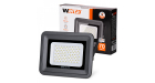 Светодиодный прожектор WFL-70W/06, 5500K, 70W SMD, IP 65, цвет серый, слим