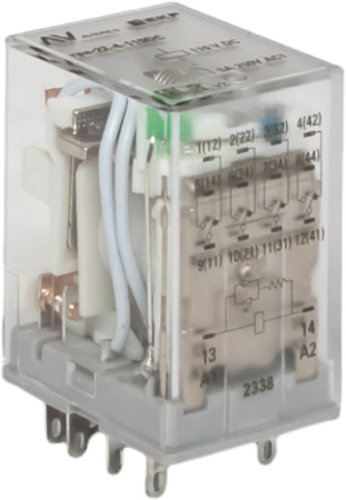 Реле промежуточное RPA 22/4 5A 110В DC EKF AVERES