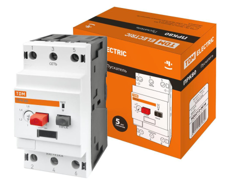 Пускатель ПРК80-25 In=25A Ir=16-25A Ue 660В TDM