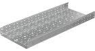 Лоток перф. 80х400х1,0 L6000 мм "Быстрый монтаж ПЛЮС" HD85