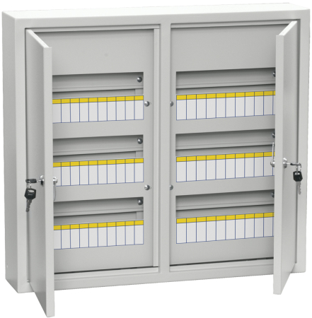 TITAN 3 Корпус металлический ЩРн-72 (540х600х120мм) IP31 IEK