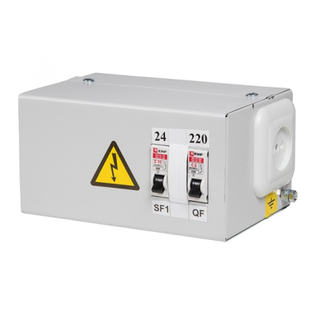Ящик с понижающим трансформатором ЯТП 0,25кВА 380/12В EKF Basic