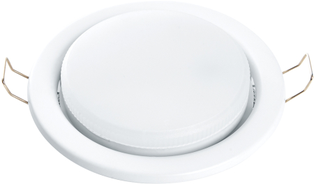 Светильник встраиваемый Feron DL53 потолочный GX53 белый матовый