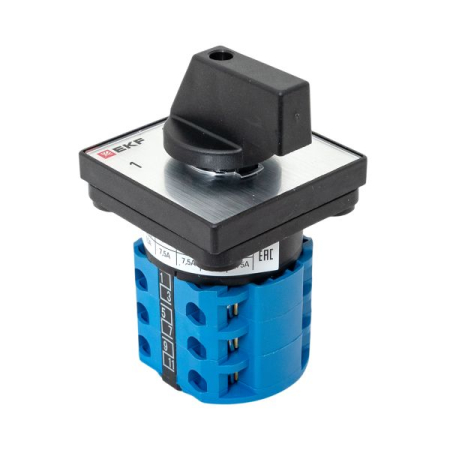 Переключатель кулачковый ПК-1-23 10А 3P "1-0-2" EKF PROxima